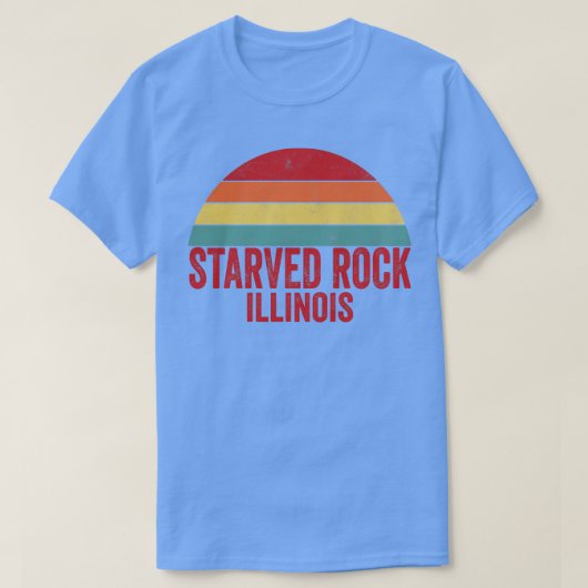 Starved Rock State Park Illinois T-shirt (Design voorkant)