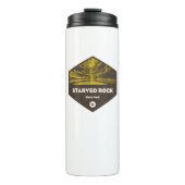 Starved Rock State Park Illinois Thermosbeker (Voorkant)