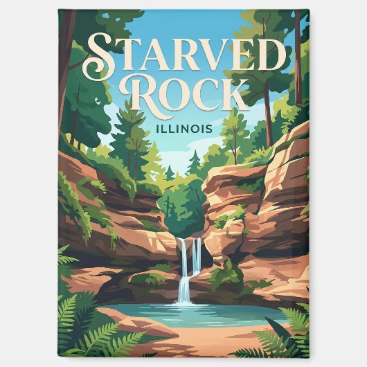 Starved Rock State Park VS Magneet (Voorkant)