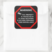 Starving Artists Security Sticker voor Windows (Tas)