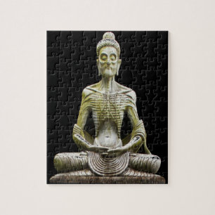 Starving Buddha-beeld Foto Legpuzzel