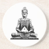Starving Buddha Onderzetter (Voorkant)