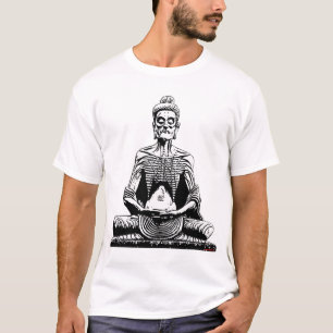 Starving Buddha T shirt Fasting Siddhartha