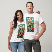 Starving In The Oval: The "No Brains Found" Zombie T-shirt (Unisex)