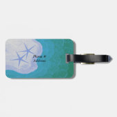 Starvis en oceaan bagagelabel (Achterkant horizontaal)