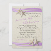 Starvis en Paars lint Kaart (Voorkant)