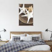 Starvis in een mand canvas afdruk (Insitu (Slaapkamer))