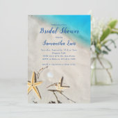 Starvis in het zand-strand Vrijgezellenfeest Kaart (Staand voorkant)