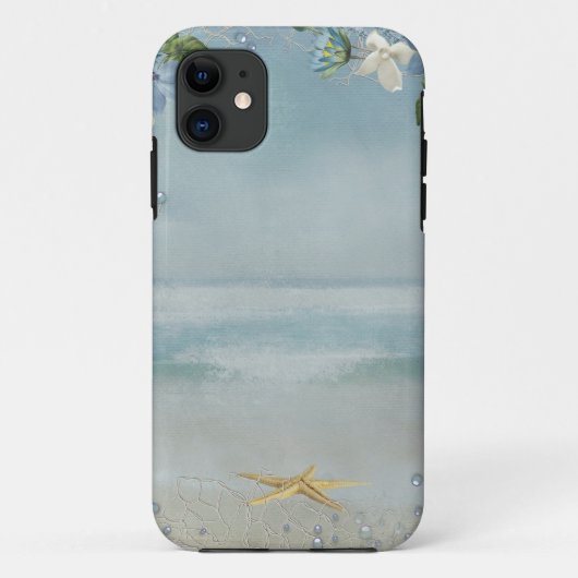 Starvis op het strand Case-Mate iPhone case (Achterkant)