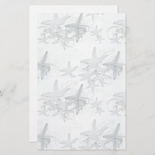 Starvis op het Zee patroon Briefpapier (Voorkant / Achterkant)
