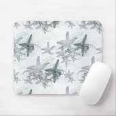 Starvis op het Zee patroon Muismat (Met muis)