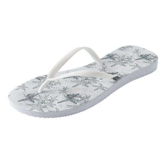 Starvis op het Zee patroon Teenslippers (Schuin)