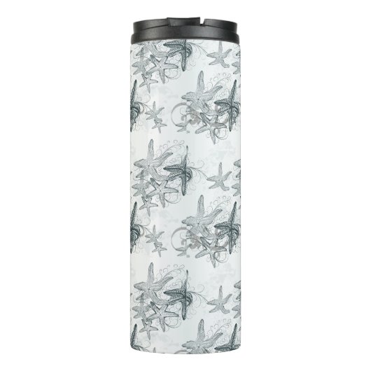 Starvis op het Zee patroon Thermosbeker (Achterkant)