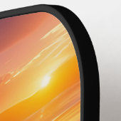 Starvis op strand bij zonsopgang pickleball paddle (Links Detail)