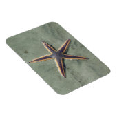 Starvis Paarse zee ster op strand Magneet (Rechterzijde)