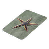Starvis Paarse zee ster op strand Magneet (Linkerzijde)