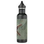 Starvis Paarse zee ster op strand Waterfles (Rechts)