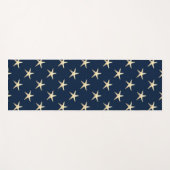 Starvispatroon op vaste achtergrond yogamat (Voorkant (horizontaal))