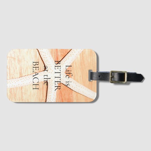 Starvissen Bagagelabel (Voorkant (horizontaal))