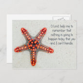 Starvissen Briefkaart (Voorkant / Achterkant)