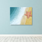 Starvissen Canvas Afdruk (Insitu (Houten vloer))