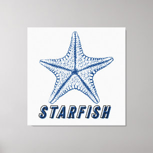 Starvissen Canvas Afdruk