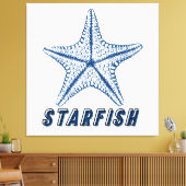 Starvissen Canvas Afdruk (Insitu (Woonkamer))