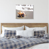 Starvissen en schaal- en schelpdieren canvas afdruk (Insitu (Slaapkamer))
