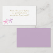 Starvissen Informatiekaartje (Voorkant / Achterkant)