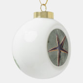 Starvissen Keramische Bal Ornament (Links)