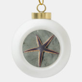 Starvissen Keramische Bal Ornament (Voorkant)