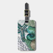 Starvissen onder het Zee Bagagelabel (Voorkant verticaal)