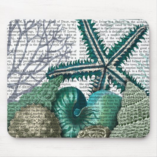 Starvissen onder het Zee Muismat (Voorkant)