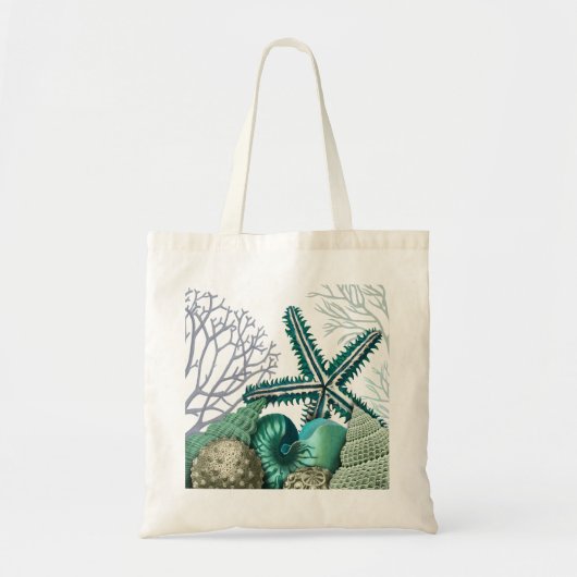 Starvissen onder het Zee Tote Bag (Voorkant)