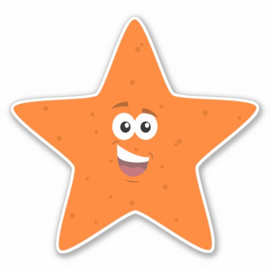 Starvissen Sticker (Voorkant)