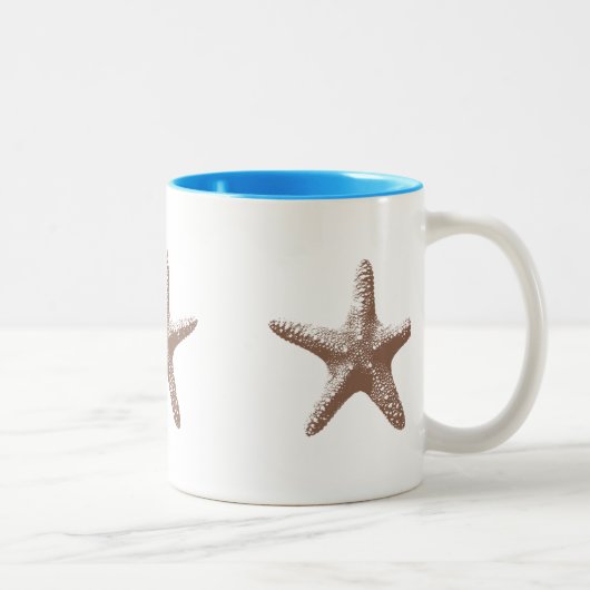 Starvissen Tweekleurige Koffiemok (Rechts)