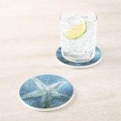 Starvissen Zandsteen Onderzetter (Zijkant)