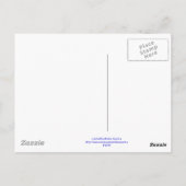 Starvisventilator - Paarse cactus/Succulente venti Briefkaart (Achterkant)