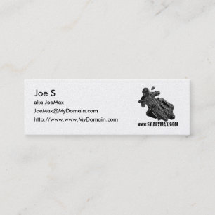 starVmax-Visitekaartje ontwerp Mini Visitekaartje