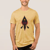 StarVortex-embleem Tri-Blend Shirt (Voorkant)