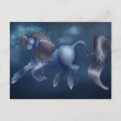 "Starwalker" Fantasy Horse Briefkaart (Voorkant)