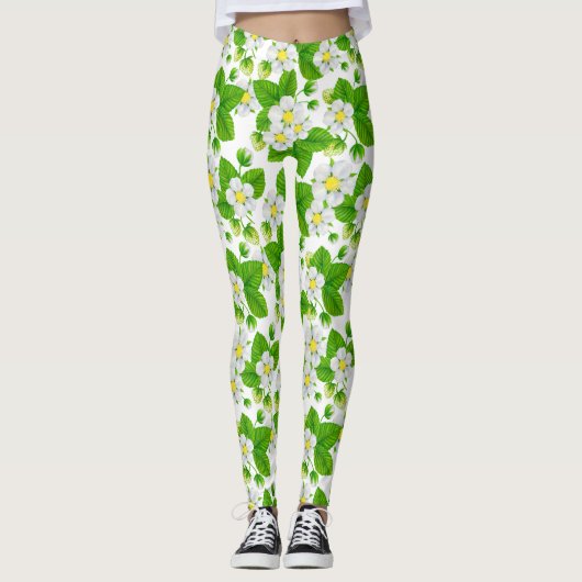 Starwberbes 2 leggings (Voorkant)