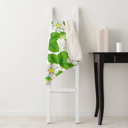 Starwberbes 2 sherpa deken (In situ)