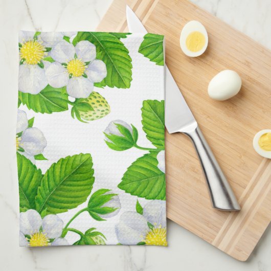 Starwberbes 2 theedoek (Quarter Fold)