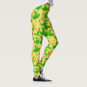 Starwberry tuin op geel leggings (Rechts)