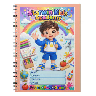 Starwin kids Academy Spiraalschriften Notitieboek