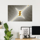 StarX - Fractal Poster (Thuiskantoor)