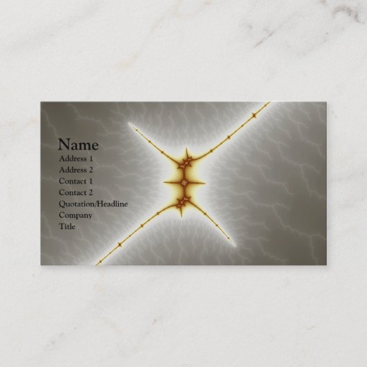 StarX Visitekaartje (Voorkant)