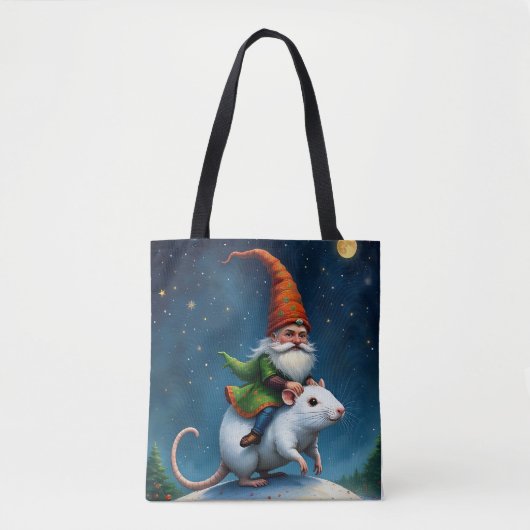 Stary Gnome Tote Bag (Voorkant)