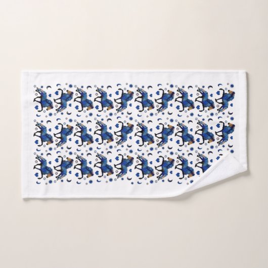 Stary Night Charismatic Tolting IJslands paard Bad Handdoek (Handdoek)